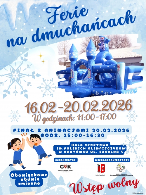 obrazek Ferie na dmuchańcach wiecej