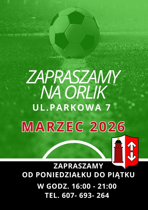 obrazek Zapraszamy na Orlik  wiecej